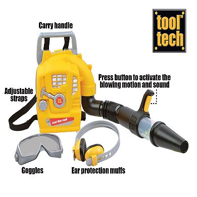 Red Box Toy Power Backpack Leaf Blower Toy