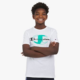 Boys 8-20 Champion® Short Sleeve Logo Graphic Tee