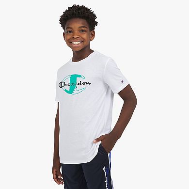 Boys 8-20 Champion® Short Sleeve Logo Graphic Tee
