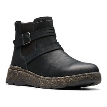 Clarks® Noralyn Strap Women's Suede Ankle Boots