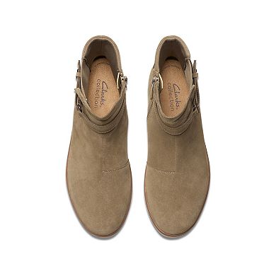 Clarks® Zylah Faye Women's Suede Ankle Boots