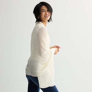 Nine West Pleated Wrap Scarf