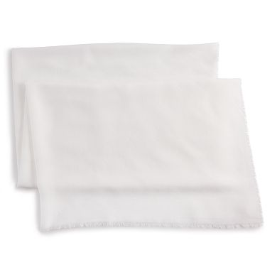 Women's Nine West Solid Gauze Wrap Scarf