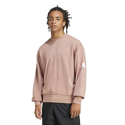 Men s adidas Essentials 3 Bar Loose Sportswear Sweatshirt