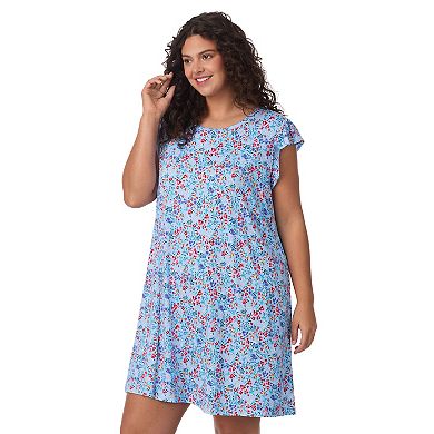 Plus Size Draper James Ruffle Sleepshirt