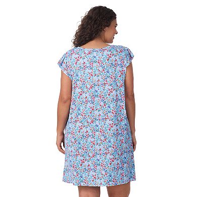 Plus Size Draper James Ruffle Sleepshirt
