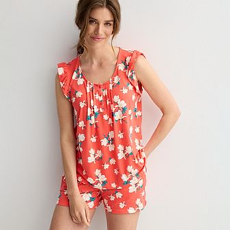 Women's Draper James 2 pc Pajama Tank Top & Pajama Shorts Set