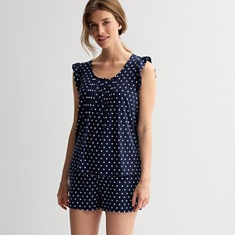 Women's Draper James 2 pc Pajama Tank Top & Pajama Shorts Set