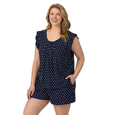 Plus Size Draper James 2-pc. Pajama Tank Top & Pajama Shorts Set