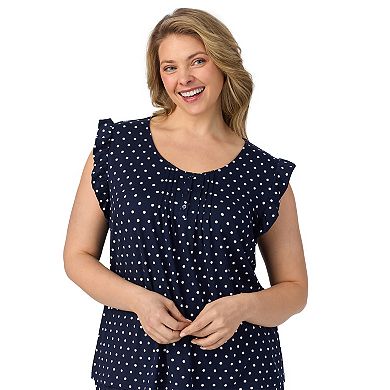 Plus Size Draper James 2-pc. Pajama Tank Top & Pajama Shorts Set