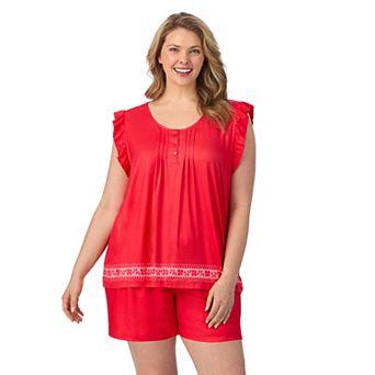 Plus Size Draper James 2 pc Pajama Tank Top & Pajama Shorts Set