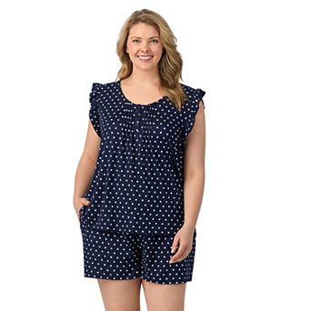 Plus Size Draper James 2 pc Pajama Tank Top & Pajama Shorts Set