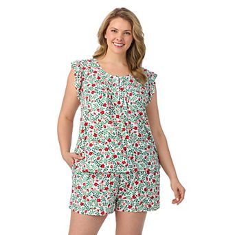 Plus Size Draper James 2 pc Pajama Tank Top & Pajama Shorts Set