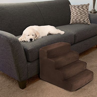 PetMaker Brown Foam Dog Stairs