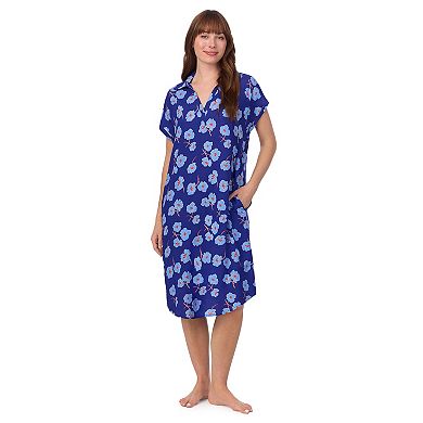 Women's Draper James Woven Collared Midi Sleep Dress
