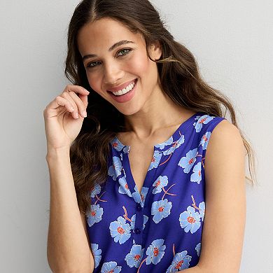 Women's Draper James 2-Piece Pajama Tank & Cropped Pajama Pants Sleep Set