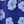 Blue Floating Floral