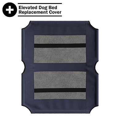 PetMaker Blue Replacement Elevated Dog Bed Cover
