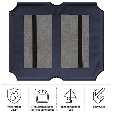 PetMaker Blue Replacement Elevated Dog Bed Cover
