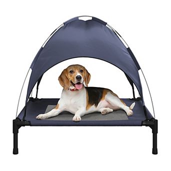 PetMaker Elevated Dog Bed with Canopy