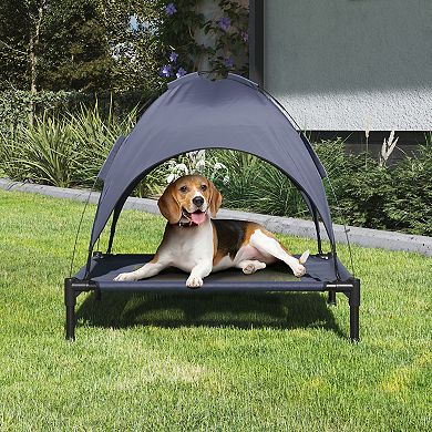 PetMaker Elevated Dog Bed with Canopy