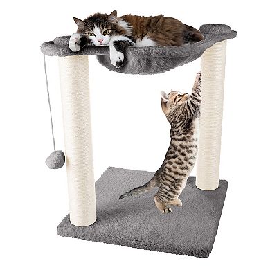 PetMaker Cat Hammock with Scratching Posts