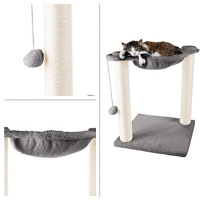 PetMaker Cat Hammock with Scratching Posts