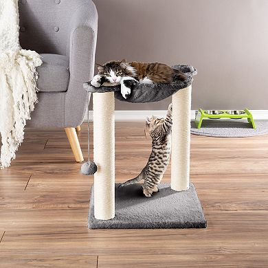 PetMaker Cat Hammock with Scratching Posts