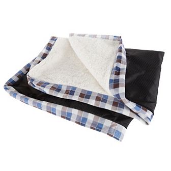 PetMaker Dog Bed Replacement Cover Duvet with Sherpa Top