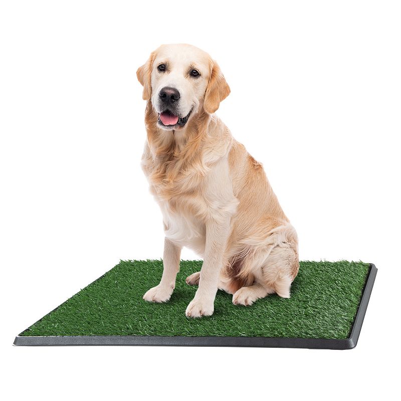 Artificial Grass Patch Bathroom Mat 20x30