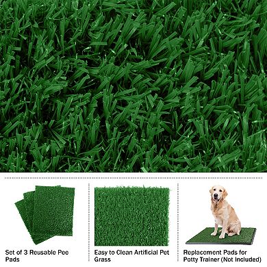 PetMaker Replacement Turf Grass Pee Pads 3-piece Set