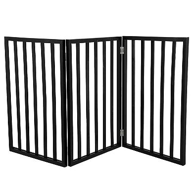 PetMaker 4-Panel Indoor Foldable Pet Gate
