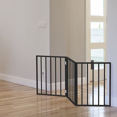 PetMaker 4-Panel Indoor Foldable Pet Gate