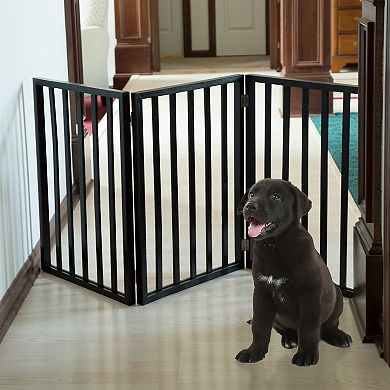 PetMaker 4-Panel Indoor Foldable Pet Gate