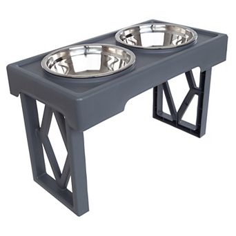 PetMaker Adjustable Raised Dog Bowl Stand