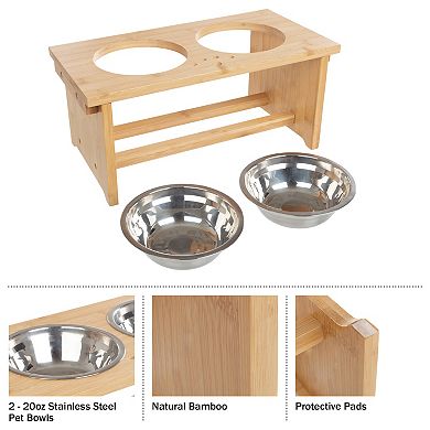 PetMaker Elevated Dog Bowls