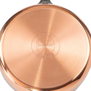 BergHOFF Vintage 15 pc Tri-Ply Copper Cookware Set with Lids