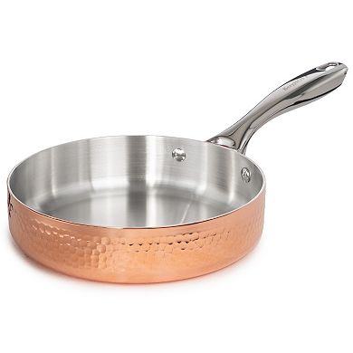 BergHOFF Vintage 13 pc Tri-Ply Copper Cookware Set with Lids