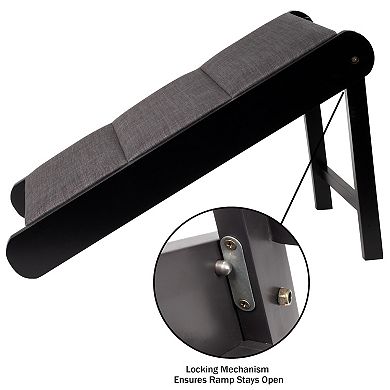 PetMaker Foldable Wooden Pet Ramp