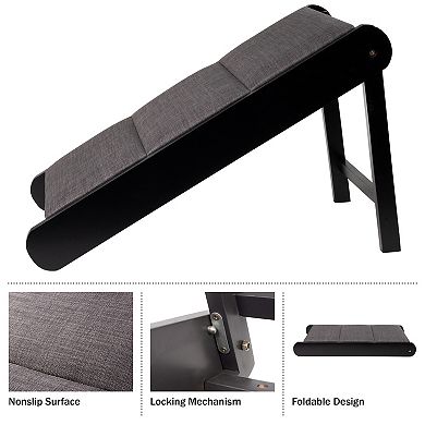 PetMaker Foldable Wooden Pet Ramp