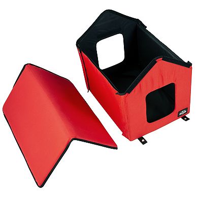 PetMaker Heated Pet House with Sherpa Pad