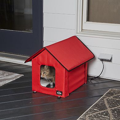 PetMaker Heated Pet House with Sherpa Pad