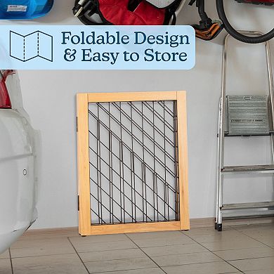 PetMaker 3-Panel Foldable Pet Gate