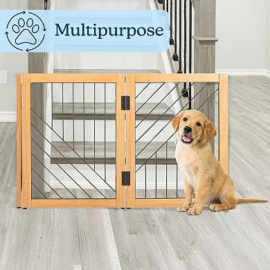 PetMaker 3-Panel Foldable Pet Gate