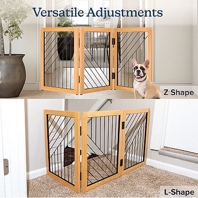 PetMaker 3-Panel Foldable Pet Gate