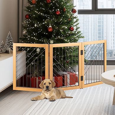 PetMaker 3-Panel Foldable Pet Gate