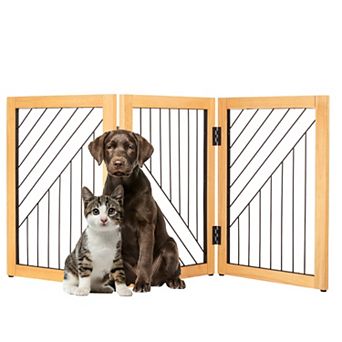 PetMaker 3-Panel Foldable Pet Gate