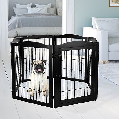 PetMaker Freestanding Extra Wide Dog Gate