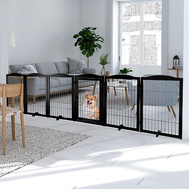 PetMaker Freestanding Extra Wide Dog Gate