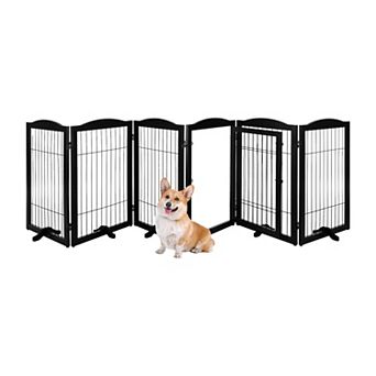 PetMaker Freestanding Extra Wide Dog Gate
